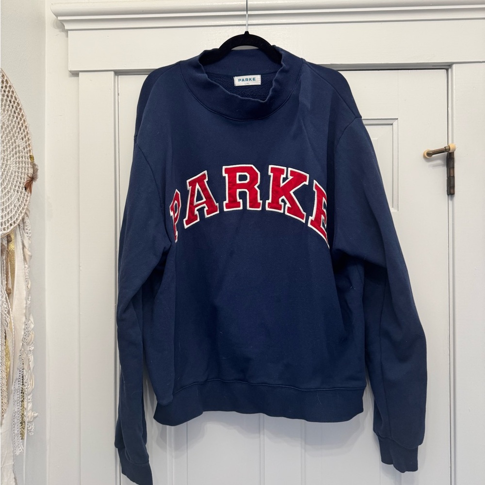 Parke Navy Mockneck - L/XL